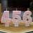 Shein Birthday Macaron Glitter Candle 0-9
