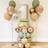 Shein 40pcs Lion Tiger Giraffe Foil Balloon Garland Set