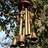 Shein Vintage Bronze Wind Chime With Bells And Coins