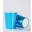 Shein Peacock Blue Paper Cups 9oz