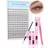 Shein DIY Eyelash Extension Kit 168pcs Individual Lashes Cluster D Curl