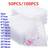 Shein 50 100pcs White Organza Gift Packaging Bags