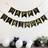 Shein Black Happy Birthday Paper Bunting Set