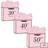Shein Pink Birthday Gift Bag With Card Tissue Paper