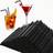 Shein Thickened Durable Black Bendable Straws 8.27 Inch