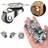 Shein Mini Swivel Casters Set