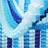 Shein 12pcs 60FT Clover Garland Party Blue White
