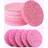 Shein 10pcs/20pcs Round Compressed Face Wash Wood Pulp
