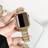 Shein Rose Gold Breathable Premium Rhinestone Strap