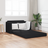 vidaXL Bäddsoffa 2-i-1 Svart 124x71x78 cm Tyg Soffa 2-sits