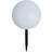 QAZQA Outdoor Lamp White 30 cm Incl LED IP44 Ground Lighting