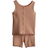 H&M Baby 2-Delat Set Bomullstrikå - Brun