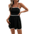 Shein Chiquease Casual Romper/White Lace Patchwork/Color Blocking/Spaghetti Strap Jumpsuit/Suitable For Holidays And Daily Wear, Elegant & Generous