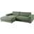 KAWOLA Madeline Olive Sofa 270cm 3 Seater