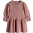H&M Baby Rosa Finstickad klänning bomull (9-12M)