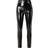 Spanx Patent Faux Leather Leggings - Black