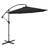Hillerstorp SideWinder Parasol - Black 300cm