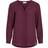 Vila Blus ViLucy L S Shirt - Röd