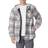 Wrangler Men's Long Sleeve Quilted Lined Flannel Shirt - Cloud Burst