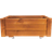 Gardenlife Capillary Box Shelter with Wheels - Teak Plantekasse