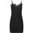 Soaked in Luxury Clara Lace Trim Slip Dress - Black