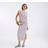 River Island Womens Pink Textured Stripe Midi Skirt