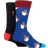 Happy Socks Candy Cane & Cocoa Socks 2-pack - Multicolour