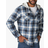 Wrangler Men's Long Sleeve Quilted Lined Flannel Shirt - Blue/Black
