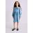H&M Sailor Collared Denim Dress - Blue