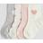 H&M Baby Hearts 4-Pack Socks - Light Pink