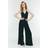 H&M Ladies Halterneck Jumpsuit - Navy Blue