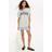 H&M Ladies Oversized Printed T-shirt - Light Grey
