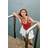 H&M Ladies Cotton Vest Top - Bright Red