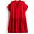 H&M Ladies Crinkled Tunic Dress - Bright Red