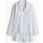 H&M Ladies Striped Cotton Pyjamas - White/Turquoise