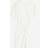 H&M Ladies Slit-sleeved Dress - White