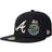 New Era 59Fifty MLB Braves Champions Cap Navy