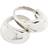 Pilgrim Harrison Rings 2in-1 Set Silver-plated - Sølv
