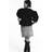 H&M Puff-sleeved Cotton Blouse - Black