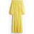 H&M Ladies Smock-Topped Off-The Shoulder Dress - Yellow