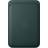 Apple FineWoven Wallet with MagSafe for iPhone 16 Dark Green