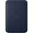 Apple FineWoven Wallet with MagSafe for iPhone 16 Deep Blue