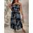 Shein Plus Size Floral Print Ruffled Hem Dress - Holiday