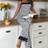 Shein Sweet Ins Leopard Print Lace Splice Pajama Set