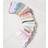 Shein Children's Striped Lace Bowknot Short Socks - Suita