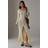 Warehouse Womens Pointelle Button Down Knitted Midaxi Dress - White