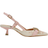 Shein Women's high-heel rhinestone mules, fashionable, comfortable and suitable for wearing dresses outdoors on Valentine's Day