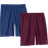 Amazon Men's Performance Tech Loose Fit Shorts 2-pack - Burgundy/Navy