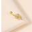 Shein Stylish Navel Piercing Belly Button Ring With Bow Decor