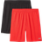 Amazon Essentials Men's Performance Tech Loose Fit Shorts 2-pack - Black/Red